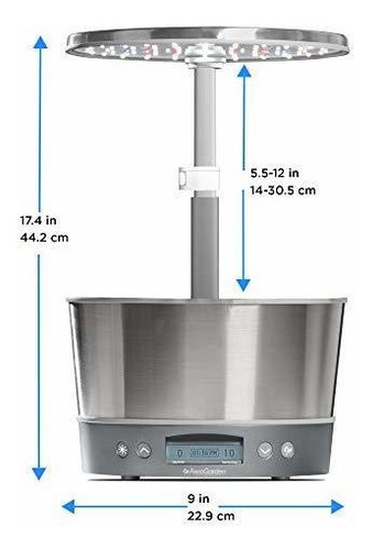 Imagen 2 de 4 de Aerogarden Harvest 360 Elite Jardin Hidroponico Para