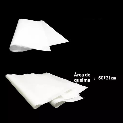 10 Hojas Papel Flash Chispa 50x20cm C/u Magia Truco Fuego