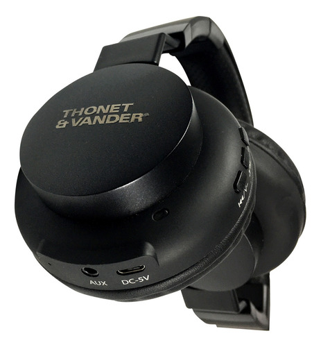Imagen 5 de 5 de Auriculares inalámbricos Thonet & Vander Dauer negro