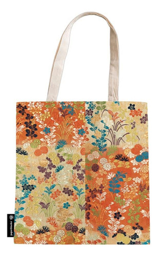 Paperblanks Kara-ori Bolsa De Tela Naranja Kara-ori - Bolsa De Tela De Algodon