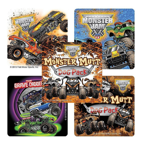 Monster Jam Truck Trios