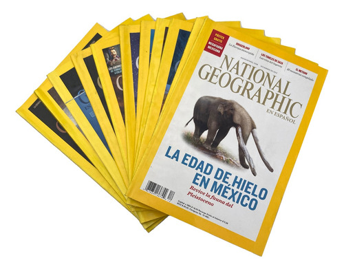 Lote X 12 Completo National Geographic 2012 Español