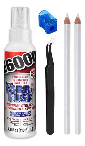 E6000 Glue Fabri-fuse Fabric Glue Adhesive - Botella De...