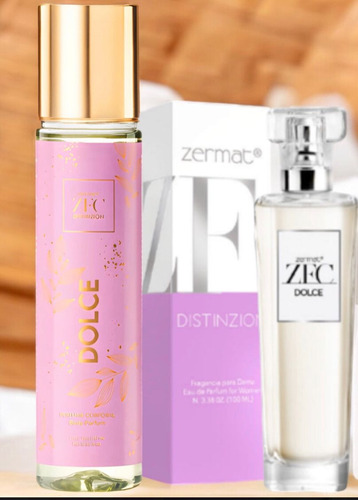 Duo De Fragancias Dolce 100 Y 30 Ml Dama Zermat