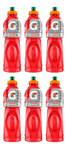 Gatorade 750 Cc Frutas Tropicales - Pack 6 Botellas