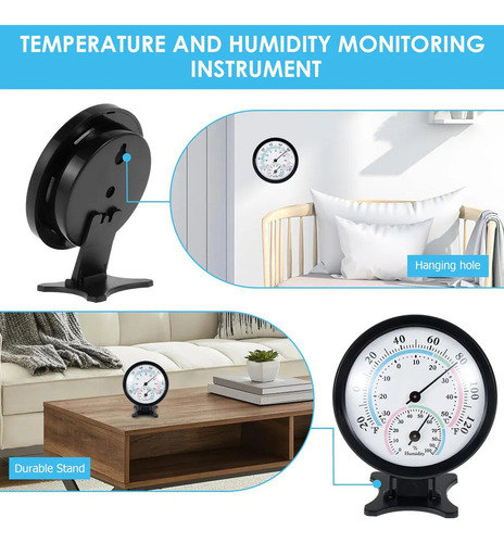 Monitor De Temperatura Y Humedad Termohigrómetro Pequeño