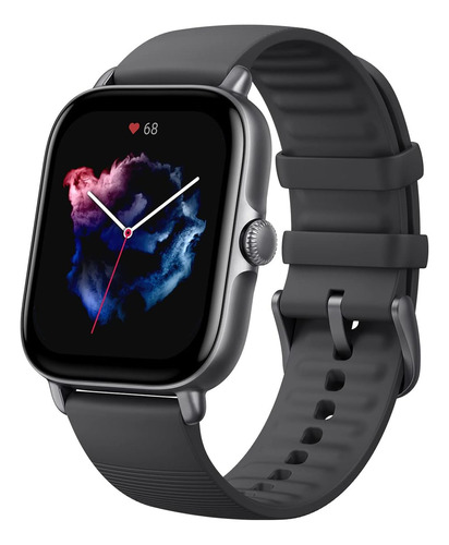 Smartwatch Amazfit Fashion 1.75 Gts 3 Graphite Black A2035