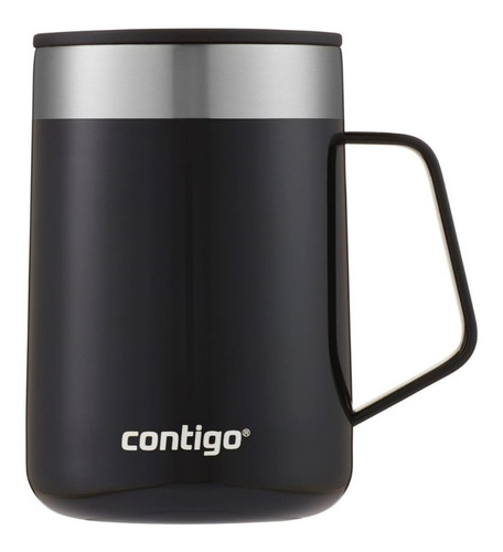 Caneca Térmica 414ml Preta Contigo ® Conserva Quente 5hs