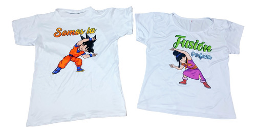 Playeras Pareja Goku & Milk 14 Febrero Novios