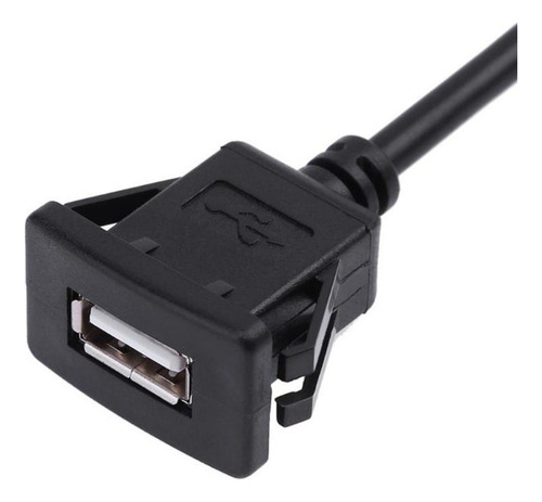 Cable De Extensión De Montaje Empotrado Usb 2.0 En El