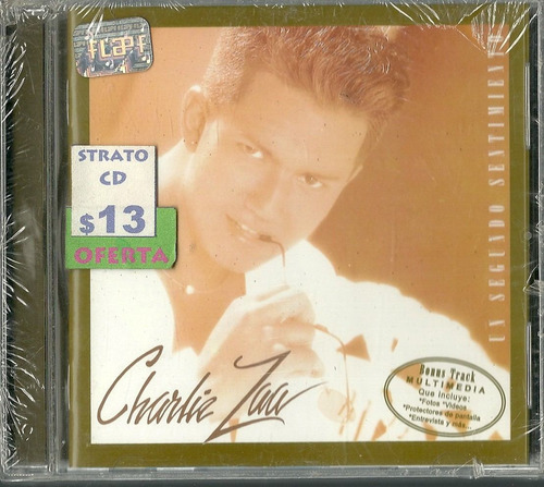 Charlie Zaa Album Un Segundo Sentimiento Sello Sonolux Cd