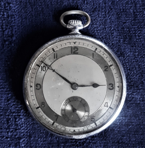 Antiguo Reloj De Bolsillo Bolaro 15 Rubíes Swiss Made (Usado)
