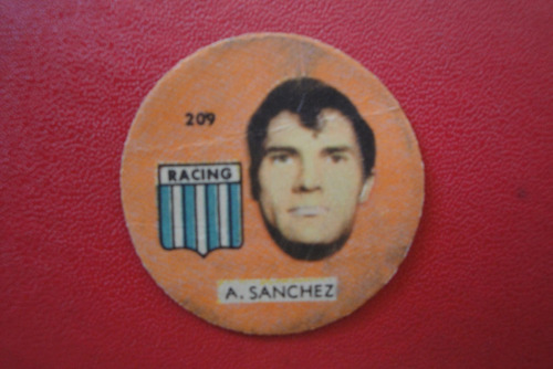 Figuritas Sport Año 1960 Sanchez 209 Racing Club