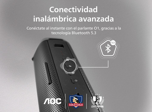 Parlante Bluetooth Aoc O1 45w - Ediciones Limitada As600