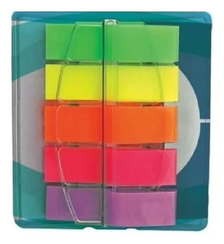 Banderitas Notas Indice Adhesivas Mae 5 Colores 45x12mm