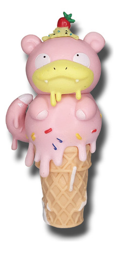 Figura Pokemon Slowpoke 12cm Ice Cream Kawaii