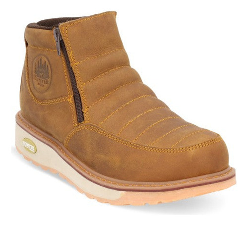 Bota Tactica Pr61313 Flat Logo Grabado Horma Regular Niños