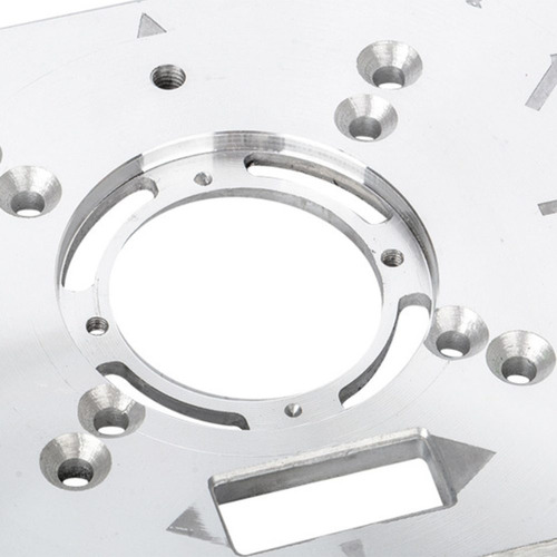 Placa De Inserción De Mesa De Enrutador Multifuncional Banco