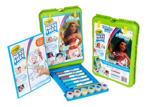 Caballete De Viaje Crayola Color Wonder Moana Con 18 O Más D