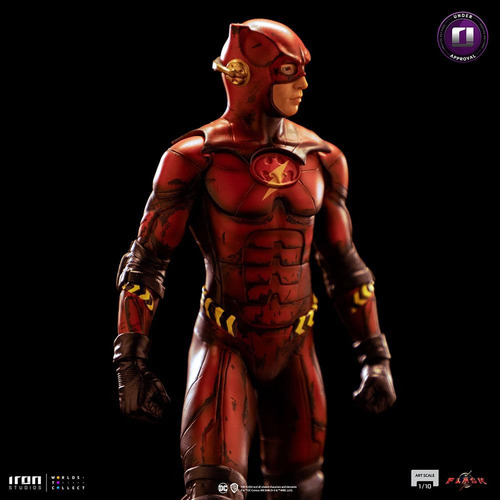 Estátua Flash Alternate The Flash Movie 1/10 Iron Studios