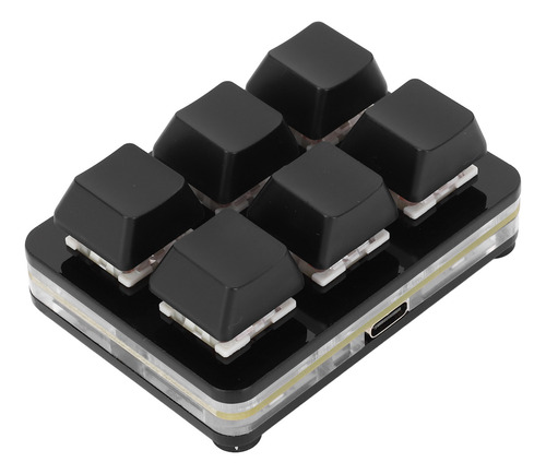 Teclado Mecânico Com Fio Usb Para Jogos, 6 Teclas, Programáv