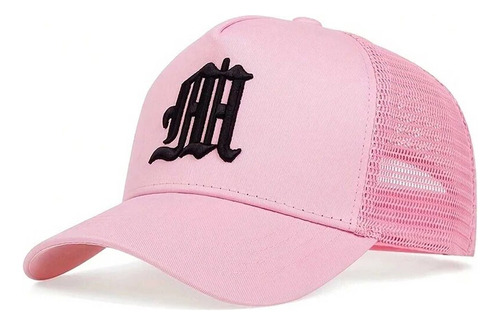 Gorra De Béisbol Unisex Con Letra M, Primavera, Net Hop, Mod