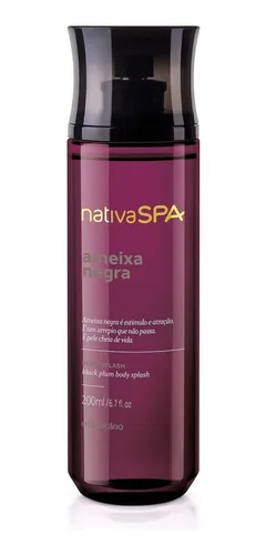 Nativa Spa Ameixa Negra Colônia Body Splash 200m
