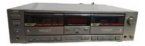 Comprar Tape Deck Jvc Td-w307 Auto Reverse C\u002Fpitch C\u002Fdefeito Leia