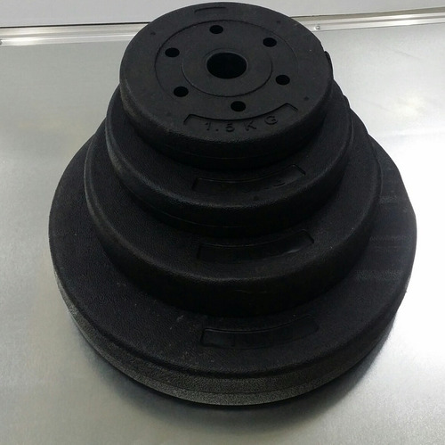 Pesa 2,5kg Para Mancuernas Y Barras. Discos Gimnasia Alterof