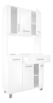 Comprar Super Kit De Cocina Lejaim 0,90x1,80 6 Puertas + 1 Cajón Acabado Moderno Materiales De Alta Calidad Diseño Compacto Y Funcional Montaje Sencillo