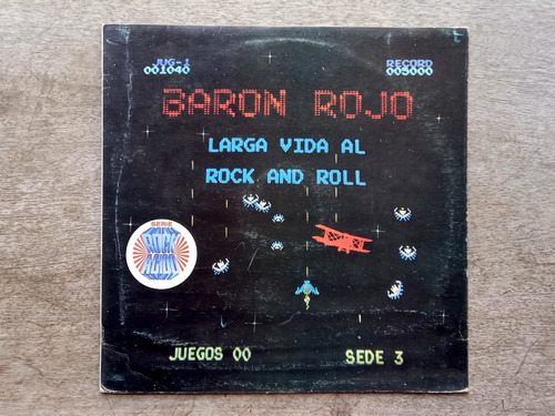 Disco Lp Barón Rojo - Larga Vida Al Rock And (1982) R15