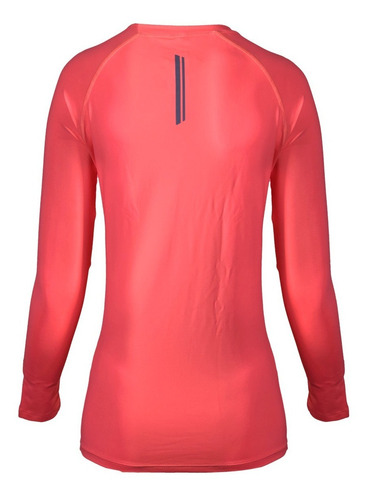Remera Térmica Salomon Hybrid Mujer Fucsia