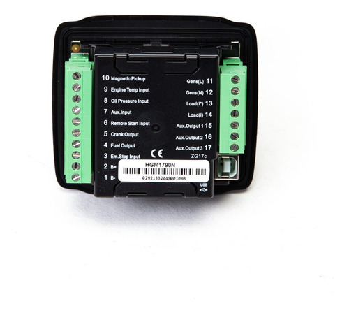 Controlador Asm- Singelo, Mod: Hgm 1790n Smartgen