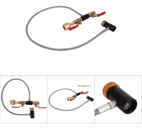 De Adaptador De Recarga De Cilindro De Co2 Cga-320 Con