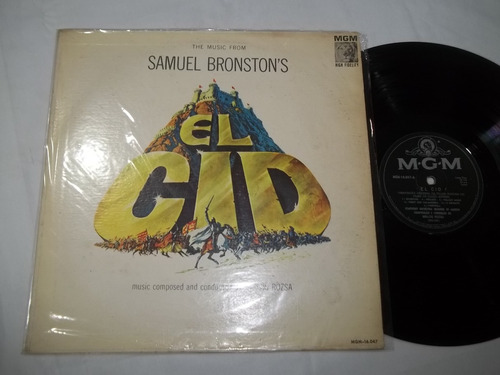 Lp Vinil - El Cid - Trilha Sonora - Samuel Bronston