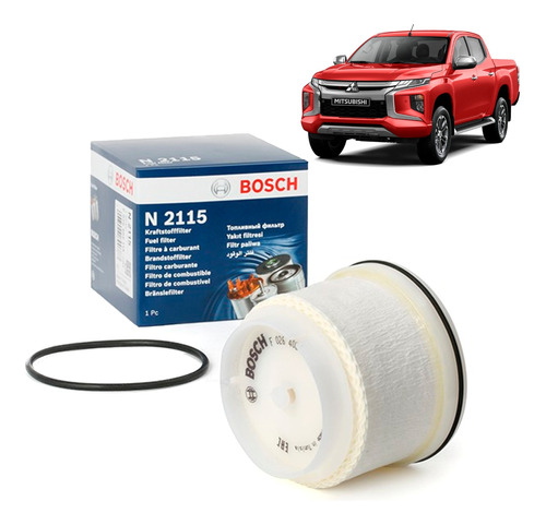 Filtro Petroleo L200 Dakar Work Katana  2012-2024 Bosch 