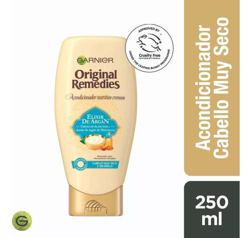 Garnier Acondicionador Original Remedies Elixir Argan 250ml