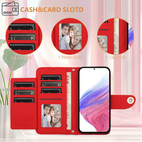 Z Funda De Piel Tipo Cartera Para Motorola E15 E14 E13