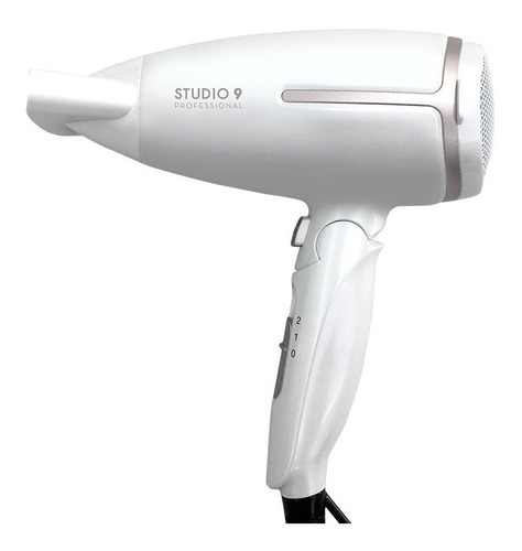 Secador de pelo Studio 9 Professional HD1810 blanco 220V - 240V