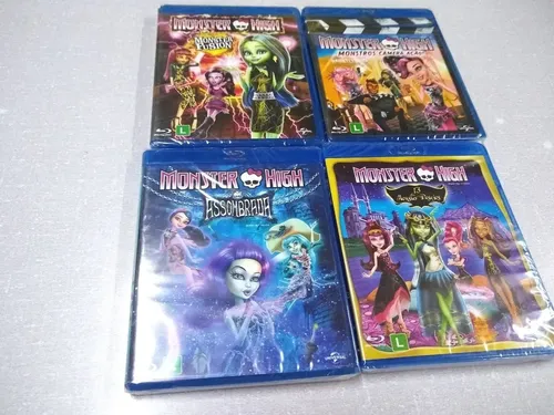 Monster High - 04 Blu Ray - Original Novo Lacrado | Parcelamento sem juros