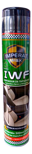 Limpiador Ecológico De Tapizados Delicados Iwf Imperat Wax.