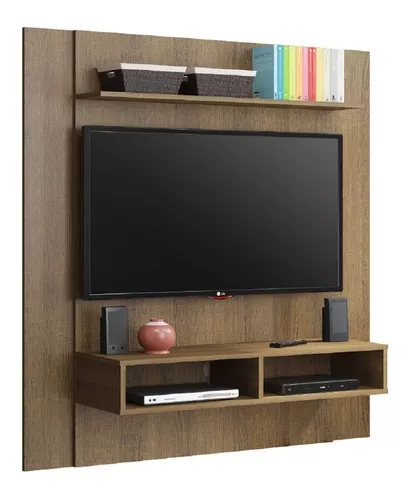 Vladon Mueble TV Lima V2, Mueble Televisor con 2 Puertas abatibles