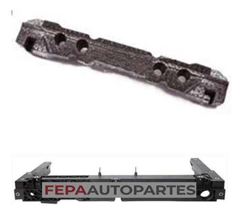 Alma Absorvedor Paragolpes Trasero Vw Gol Trend 08 / 12 