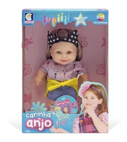 Boneca Bebê Infantil Bonequinha Carinha De Anjo Juju Coleção