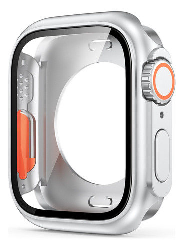 Funda +cristal Para Apple Watch Serie 8 7 Se 6 5 4 To Ultra