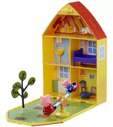 Casa Peppa Pig Con Accesorios, Peppa Y George House Playset