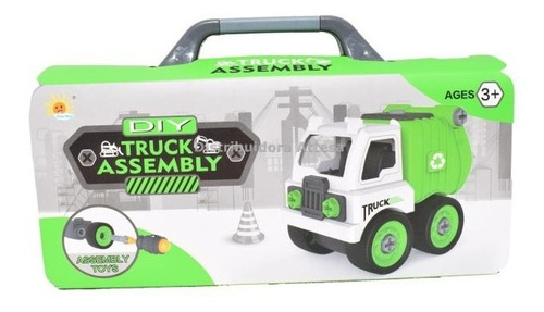 Diy Truck Assembly Camion Para Armar Desarmar Valija Isakito