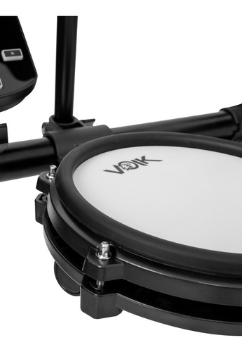 Bateria Eletrônica Voik Boost-700 Com Midi Profissional Cor Preto