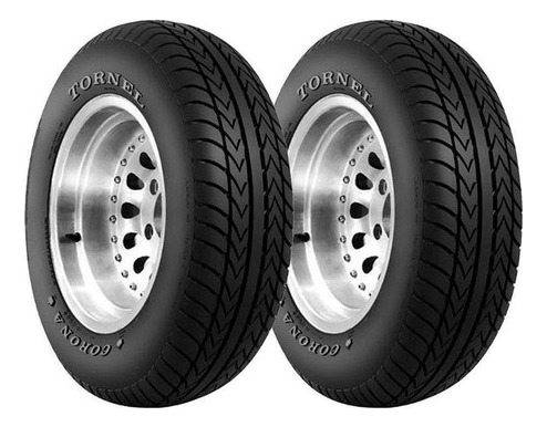 Paquete De 2 Llantas 185/70 R13 Tornel Corona 85s Msi