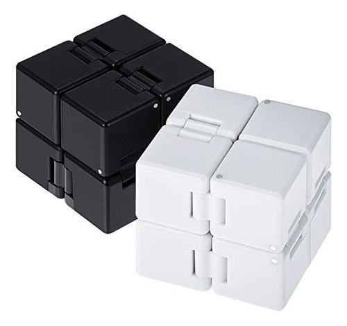 Gejoy 2 Paquetes De Cubo Infinito Fidget Blocks, Mini Cubo I